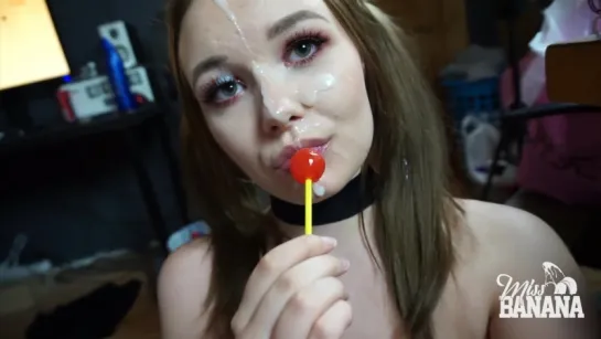 16 Miss Banana Cumshot Compilation 1080p