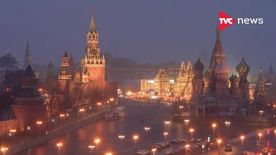 В Москве сильнейший снегопад