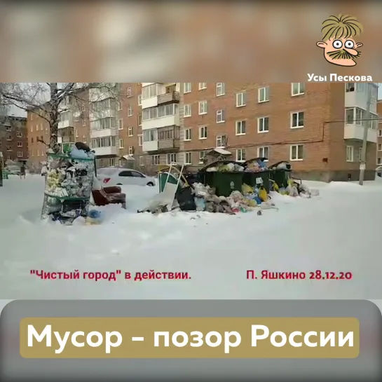 Мусор - позор России