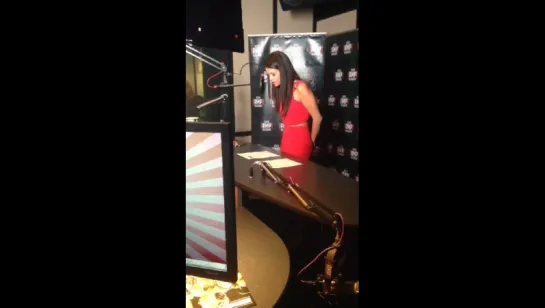 September 10: Video of Selena at 97.1 AMP Radio in Los Angles, California [7]