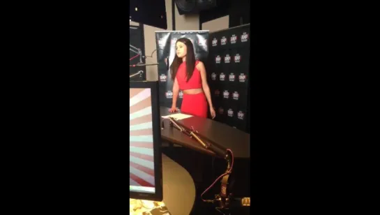 September 10: Video of Selena at 97.1 AMP Radio in Los Angles, California [8]