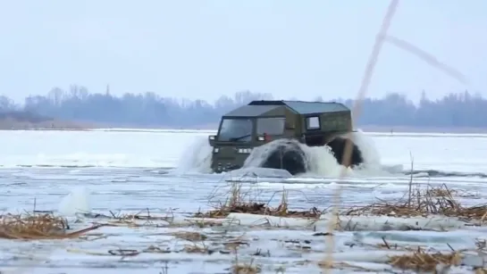 Вездеход-амфибия Sherp.