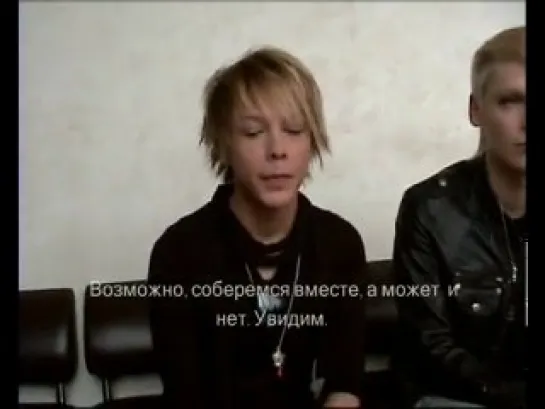 Interview with Kiro & Shin inSaint-Petersburg