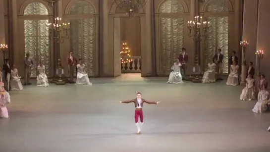 Vaganova exam׃ male variation in Paquita pas de trois. Ruslan Stenyushkin