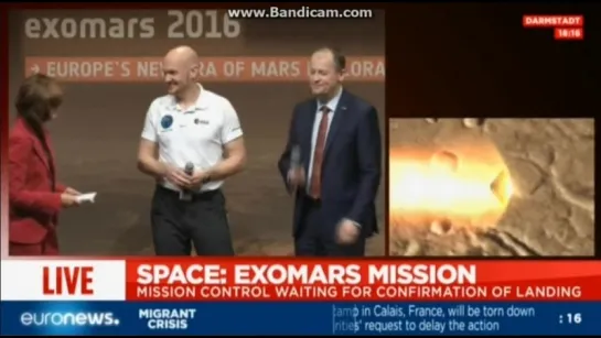 Euronews.ru:ExoMars-2016 Live 19:14мск.