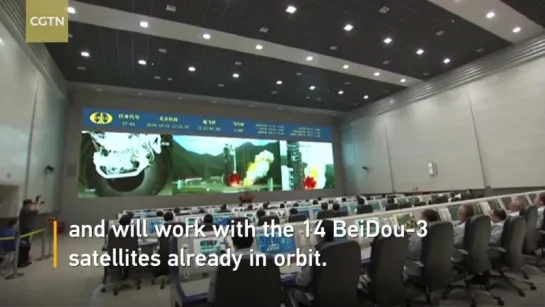 China launches twin BeiDou-3 satellites