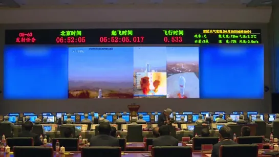 Long March-4B launches two Tianhui II-01 satellites