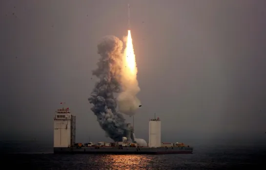 Long March-11’s first launch from sea