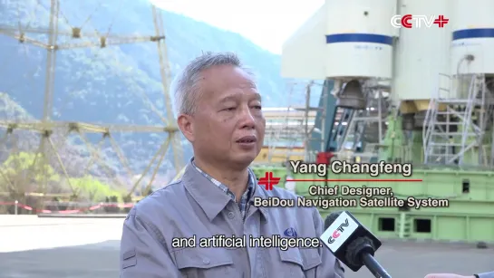 CCTV+ Video News Agency - China BeiDou 3 Navigation System Satellite