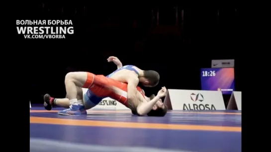 EDISHERASHVILI (AZE) lands a lateral drop for the GOLD! - European Championships 2018