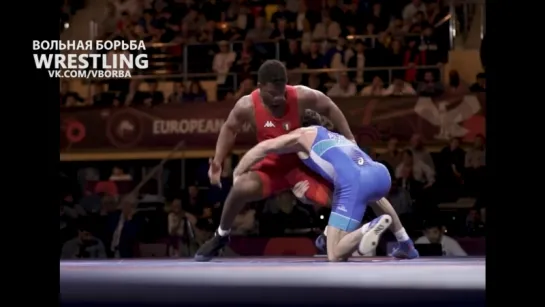 CHAMIZO (ITA) PINS TSABALOV (RUS) - European Championships 2018