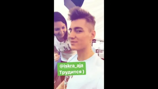 Алексей Воробьев в Москве: Работа кипит Съемки сериала  Instagram Stories 21.08.2017