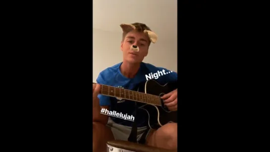 Алексей Воробьев в LA: Всем спокойной ночи 🙏 Good night everybody #Hallelujah Instagram Stories 29.07.2018