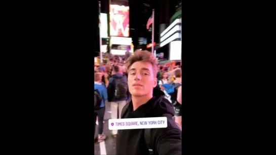 Алексей Воробьев: Бостон - Нью-Йорк Радио Mix 104.1 Times Square Instagram Stories 11-12.06.2018