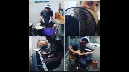 Алексей Воробьев: #OneManOrchestra ЭТО ВСЁ ЧТО НУЖНО МНЕ drums guitar piano voice studio LA #NEEDaGrammy 21.04.2014