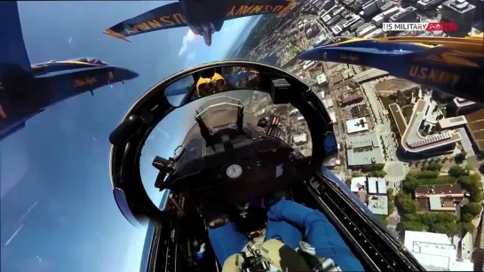 This Blue Angels Cockpit Video is Terrifying and Amazing