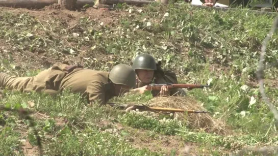 Реконструкция сражения Ошта 1944 год-освобождение