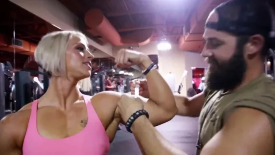 Hot Juicy Muscular Blonde Dominates