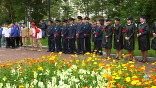 Возложение цветов в Магаданской области