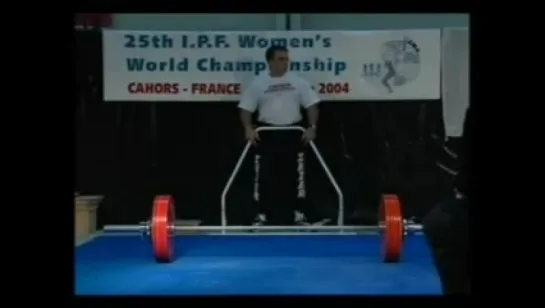 Priscilla Ribic 529 Deadlift 2004 IPF worlds