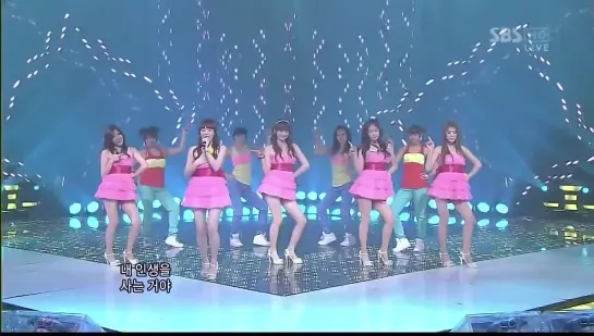 090614 SeeYa, Davichi, Jiyeon - Women's Generation @ Inkigayo