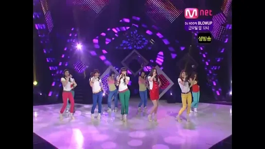 090611 SeeYa, Davichi, Jiyeon - Women's Generation @ M!Countdown