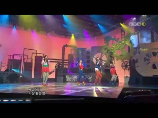 090516 SeeYa, Davichi, Jiyeon - Women's Generation @ Music Core