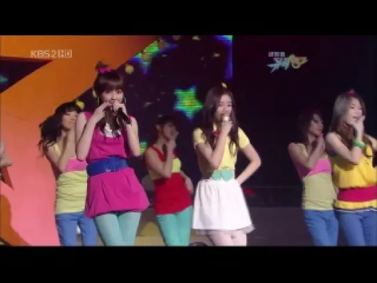 090508 SeeYa, Davichi, Jiyeon - Women's Generation @ Music Bank