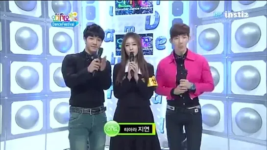 110821 MC Jiyeon @ Inkigayo