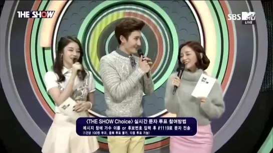 141111 MC Jiyeon @ MTV The Show