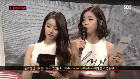 140916 MC Jiyeon @ MTV The Show