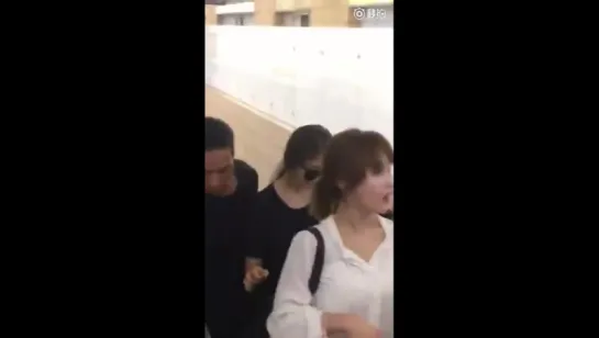 [FANCAM] 160805 T-ARA arrived to Shanghai 3