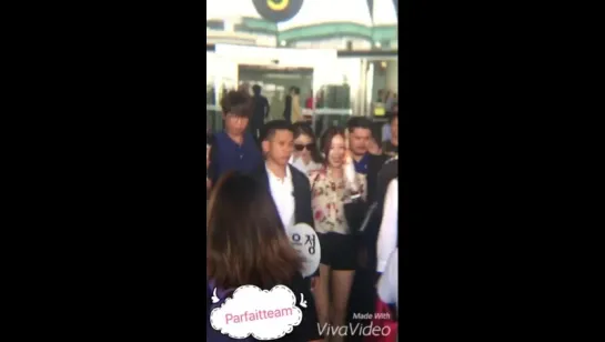 [FANCAM] 160702 EunMinYeon arrived to Bangkok 2