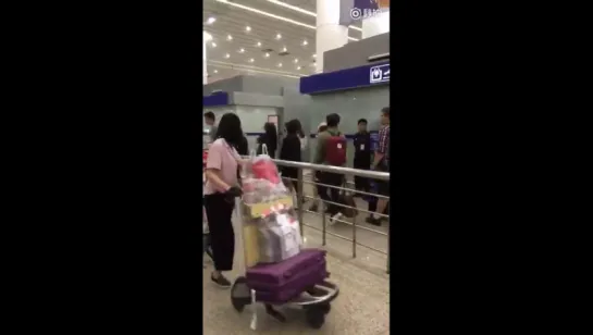 [Fancam] 160612 T-ara @ Shanghai airport #2