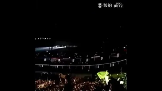 [Fancam] Huge roaring fanchant for T-ara @ M!Countdown In China Shanghai