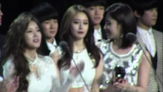 [FanCam] 150411 Jiyeon - T-ara award @ YinYueTai V-Charts Award Ceremony