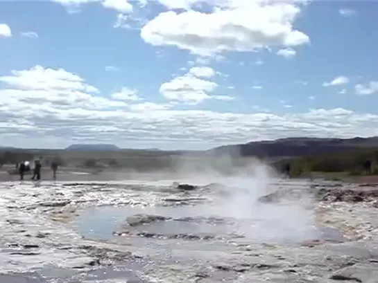 Strokkur гейзер