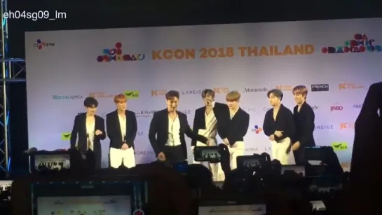 [VK][180929] MONSTA X fancam Meet&Greet @ KCON 2018 THAILAND