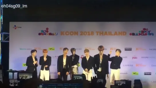 [VK][180929] MONSTA X fancam Meet&Greet @ KCON 2018 THAILAND