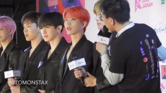 [VK][180415] MONSTA X fancam Red Carpet @ KCON 2018 JAPAN