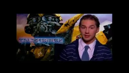 [Shia LaBeouf & Megan Fox Talk Transformers]