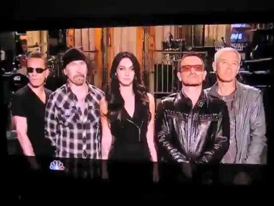 U2 and Megan Fox - SNL Commercial