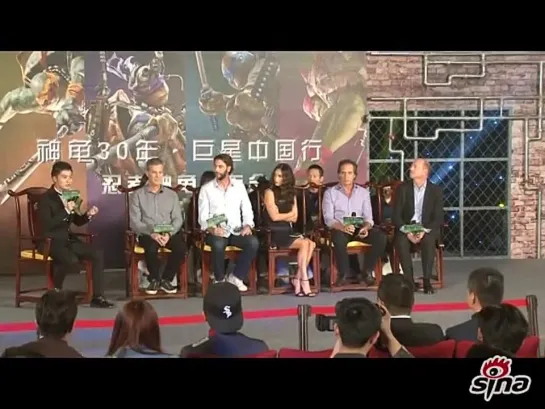 TMNT premiere in Beijing, China - October 26,2014