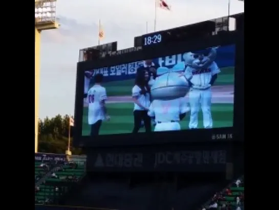 [August 27] - at Doosan Bears VS LG Twins baseball game