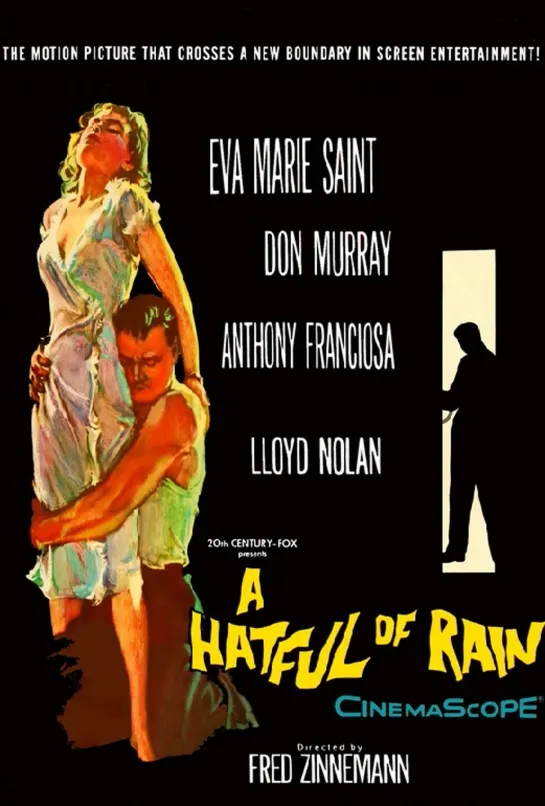 A Hatful of Rain! (1957) 72Op Eva Marie Saint, Don Murray, Anthony Franciosa