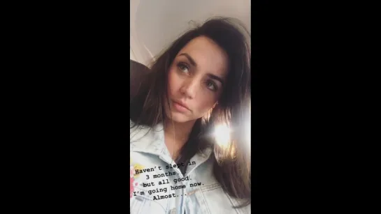 Instagram Story › 14 октября 2018 (Ana De Armas Daily)