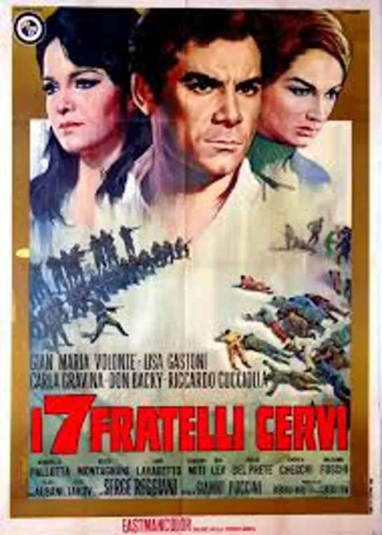 Los siete hermanos Cervi.-I sette fratelli Cervi(1968). Subt.