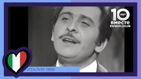 Италия:  Domenico Modugno - Dio, Come Ti Amo (Евровидение 1966)