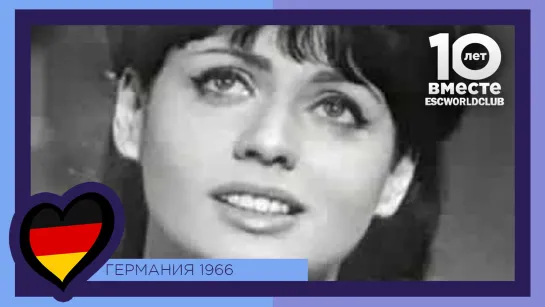 Германия: Margot Eskens - Die Zeiger Der Uhr (Евровидение 1966)