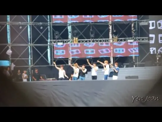 [FANCAM] 120908 EXO-M - History @ Tainan music festival Rehearsal